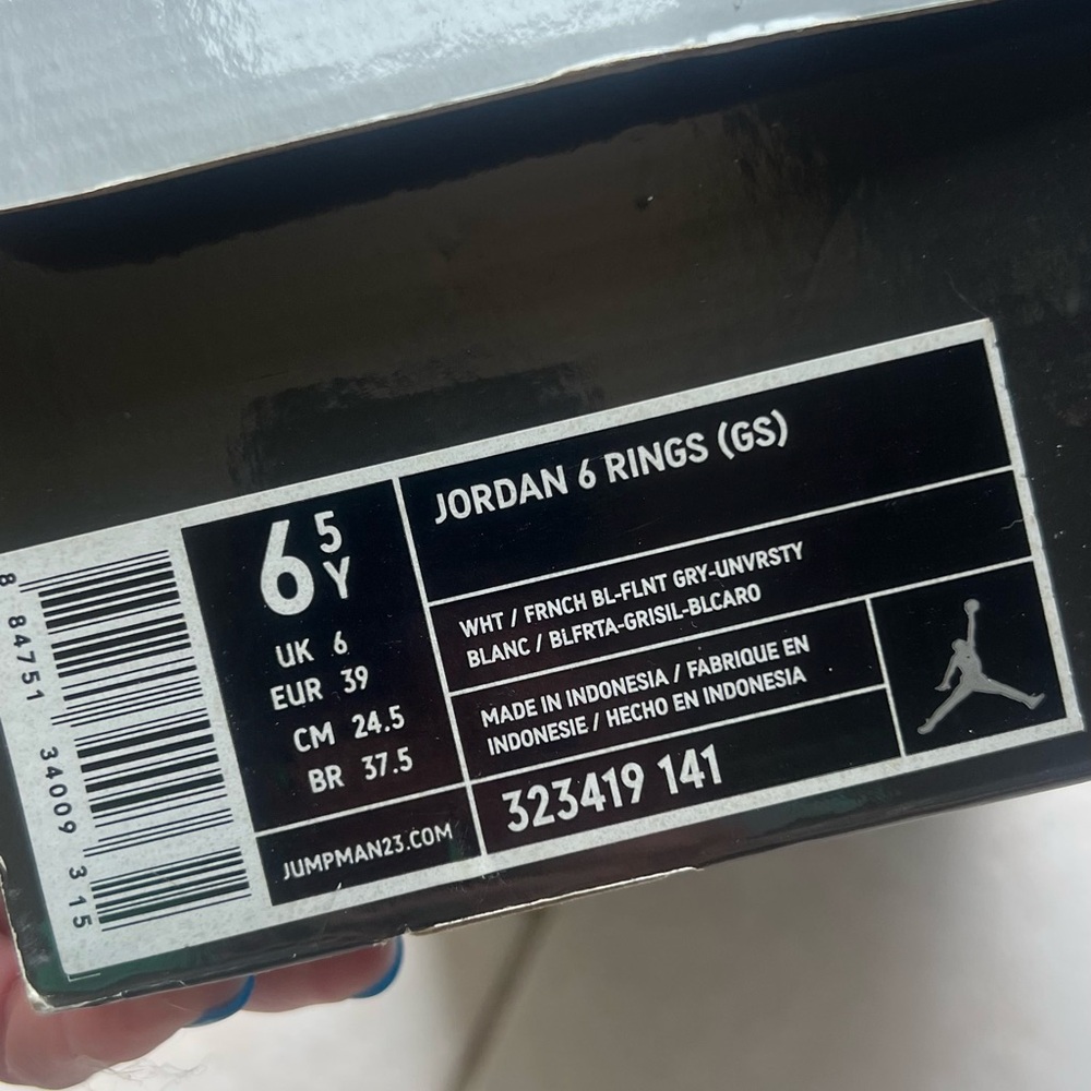 Jordan 6 Rings (GS) - Picture 2 of 2
